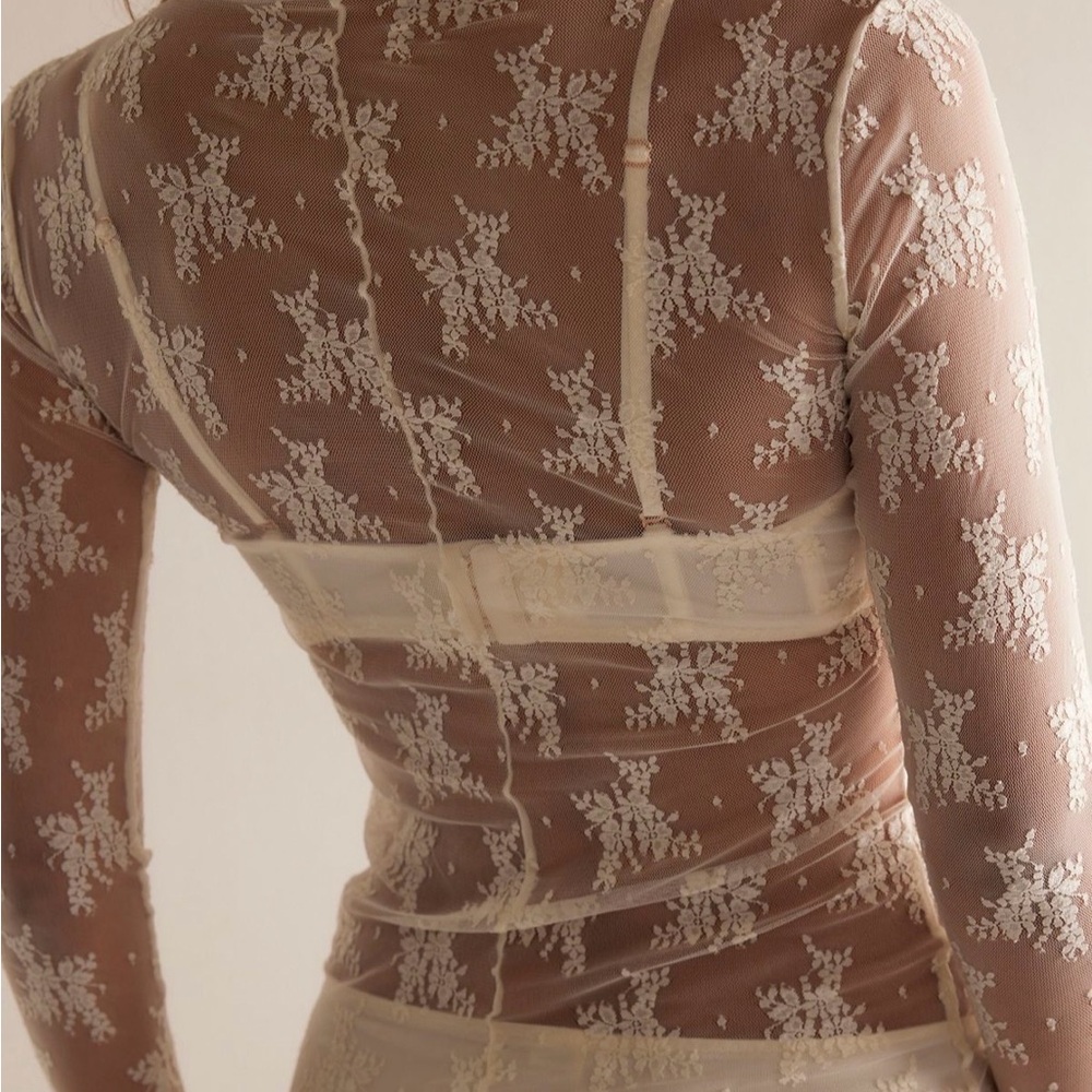 NWT Lady Lux Layering Top